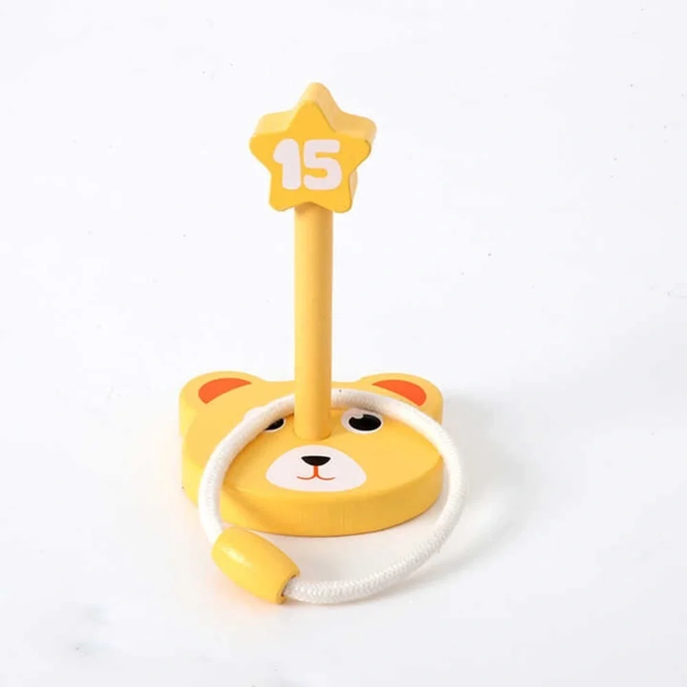 animal ring Montessori Educational Stacking Wooden Toy for kids